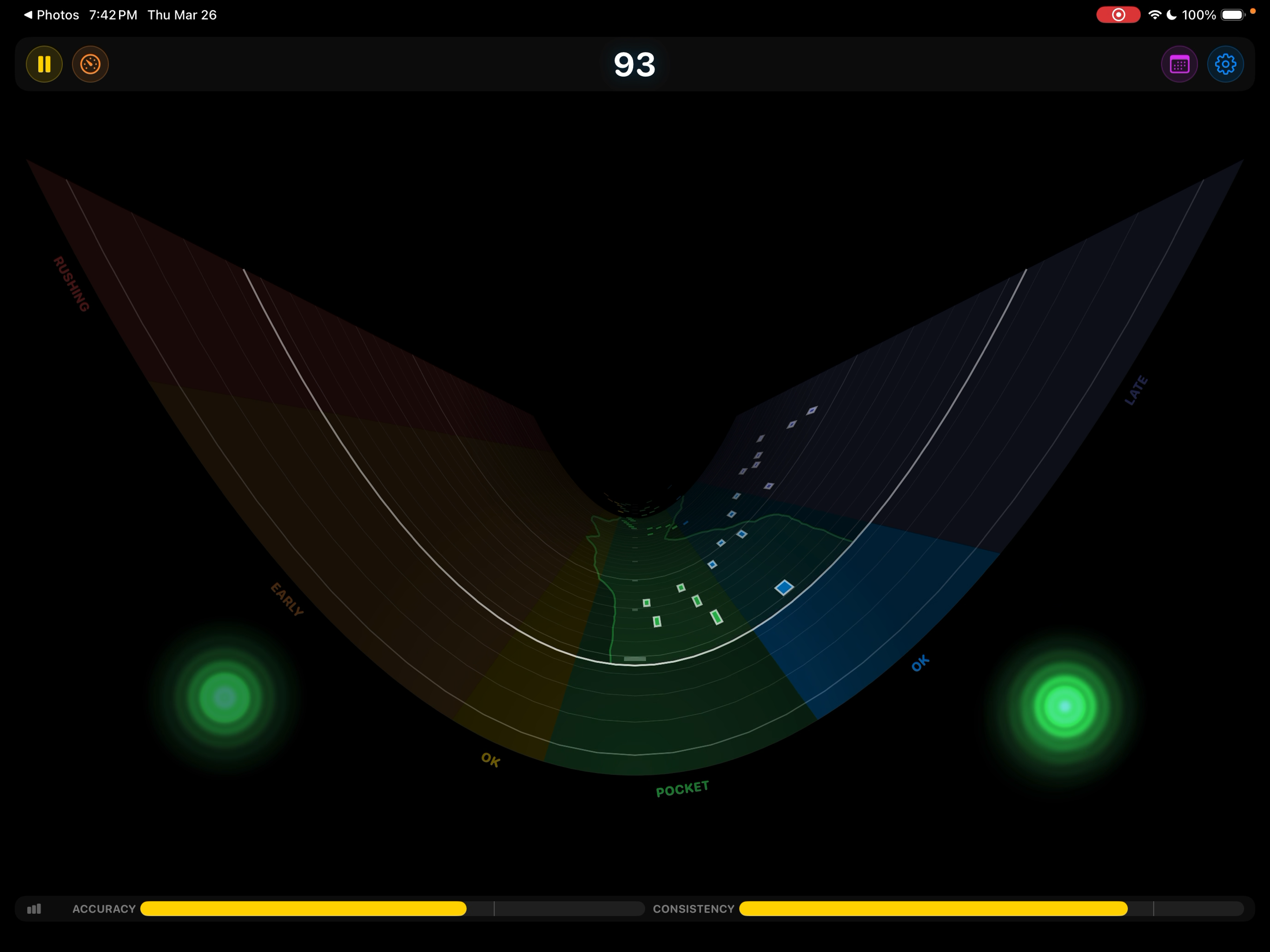 Half-pipe visualization