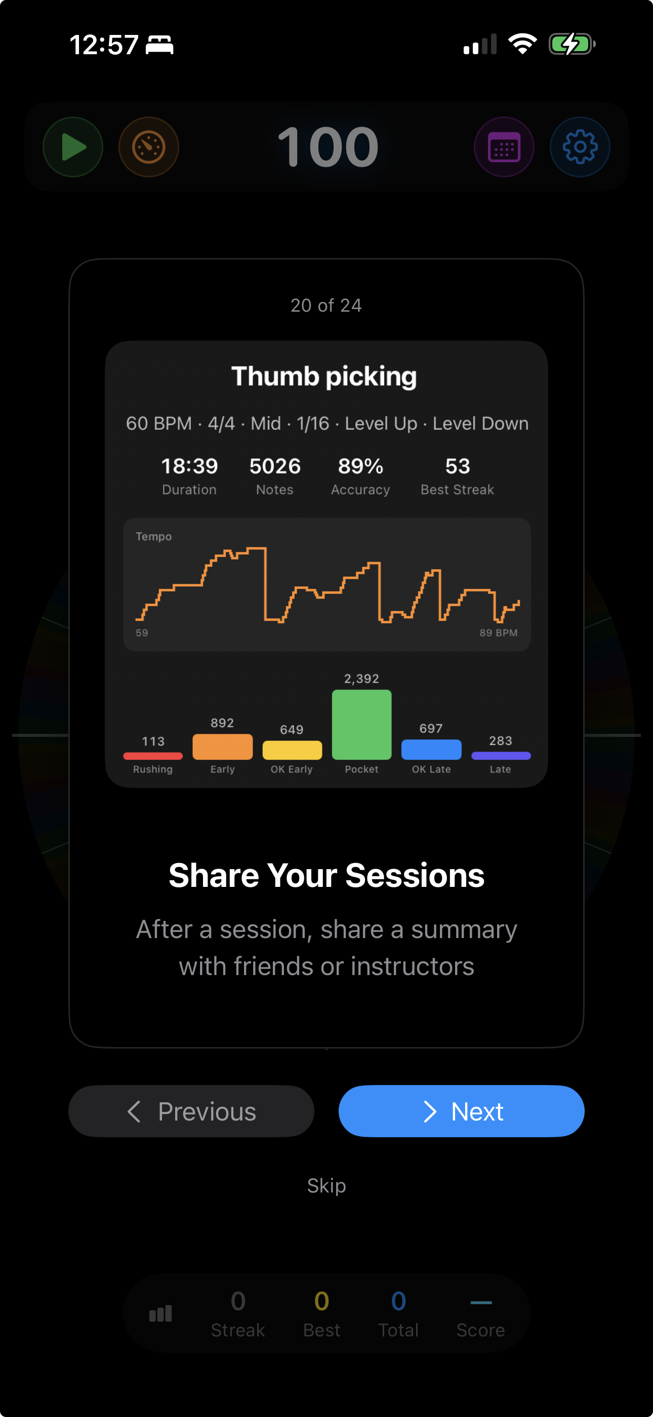 Share Your Sessions tip